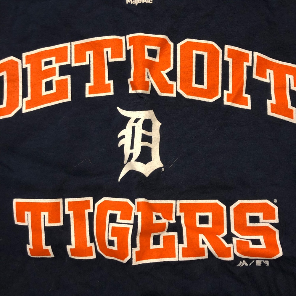 MAJESTIC DETROIT TIGERS T-SHIRTS NEW W/O TAGS!